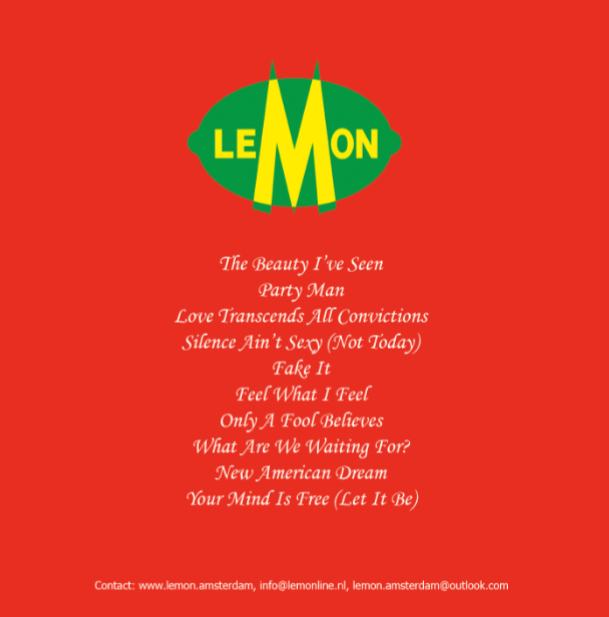 Tracklist The Fifth Of Lemon