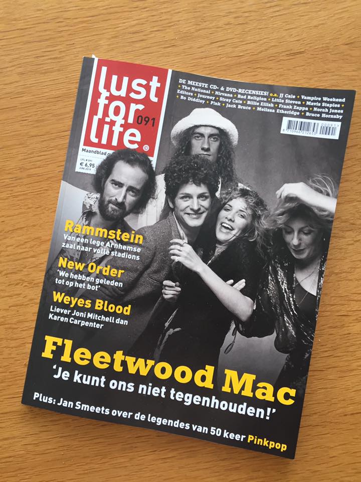 Review nieuw album in Lust For Life Magazine