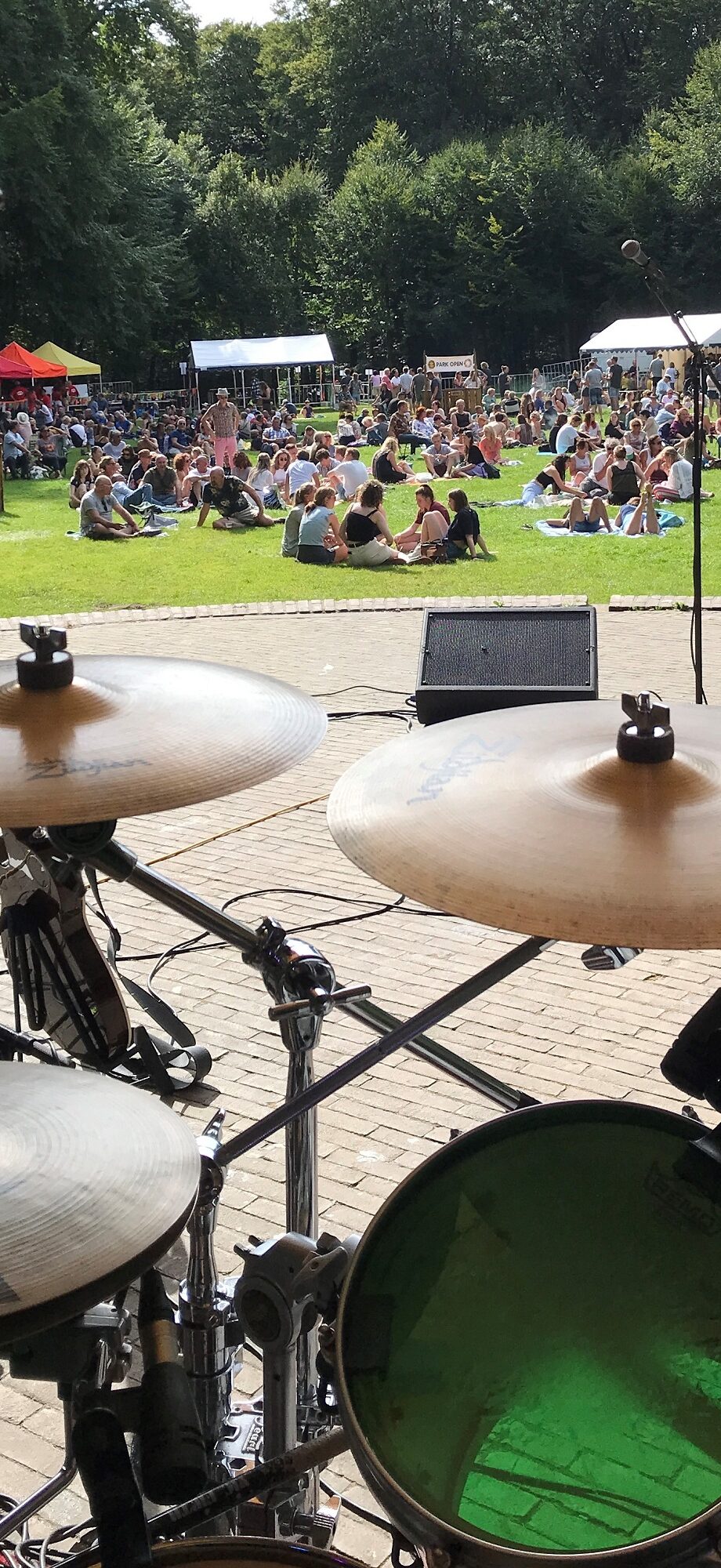 Shot from stage at Park Open Festival Arnhem