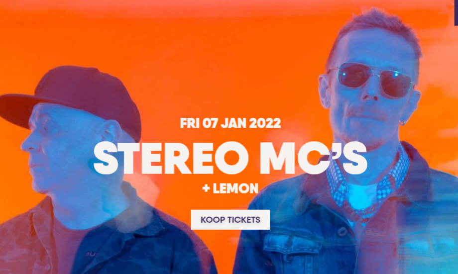 Lemon support act Stereo MC's Mezz Breda